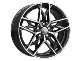 K&K KC894 7.5x17 5x114.3 ET45 60.1 Алмаз черный Camry V7